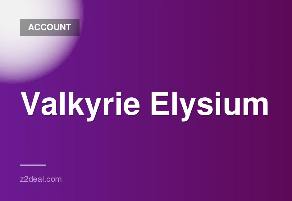 New Steam Account for Valkyrie Elysium - Unused, Data Changeable, Quick Delivery