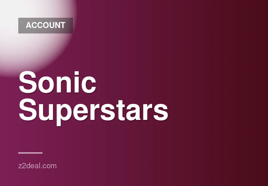 PS5 K2 Account for Sonic Superstars Digital Game Access
