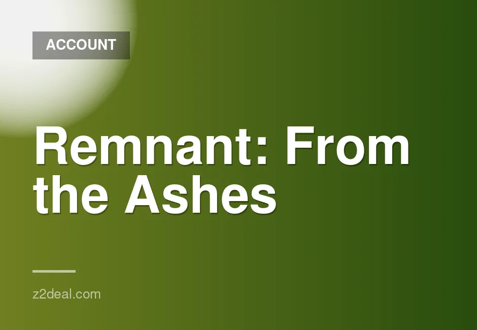 Remnant: From the Ashes Account for Xbox One and Series X|S with Full Access and Original Email