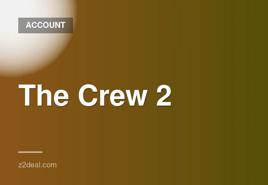 The Crew 2 Steam Account with Instant Delivery and Free Game Choice