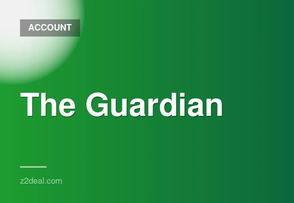 The Guardian shared digital account with 6 months of free access
