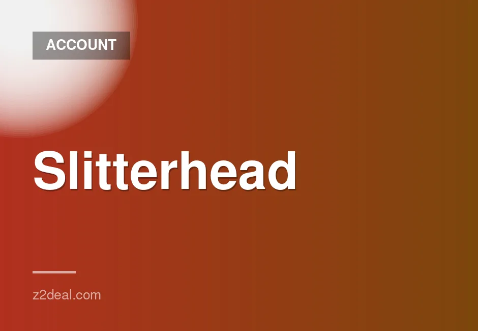PS5 K1 Account for Slitterhead Digital Game