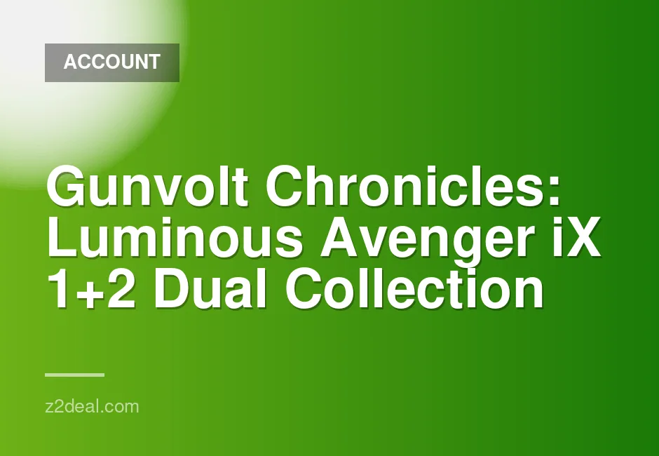 Gunvolt Chronicles: Luminous Avenger iX 1+2 Digital Collection for Nintendo Switch