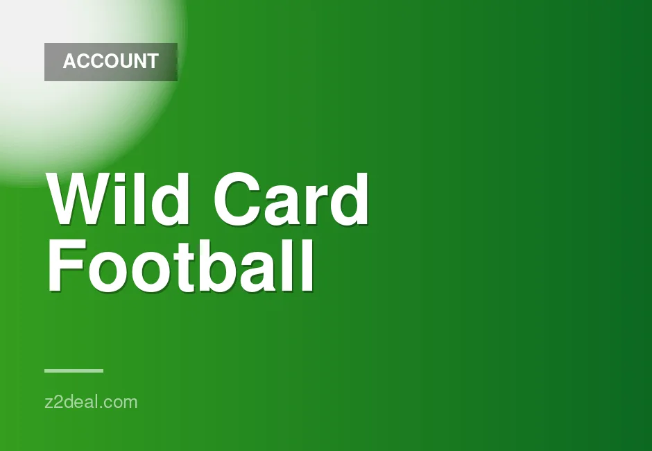 New Steam Account for Wild Card Football - 0 Hours Played, Data Changeable, Quick Delivery