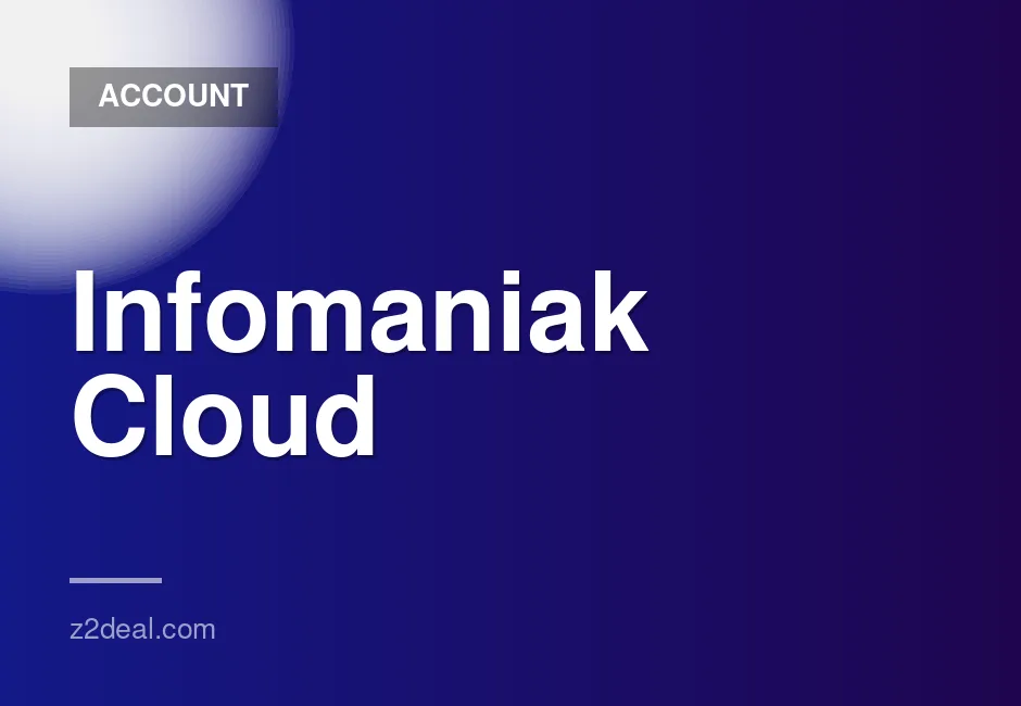300 Euro Infomaniak Cloud Credit for 3 Months Access