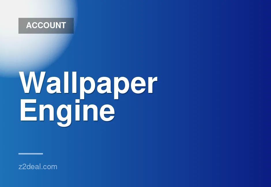 Wallpaper Engine Steam Account with Instant Delivery and Free Game Choice