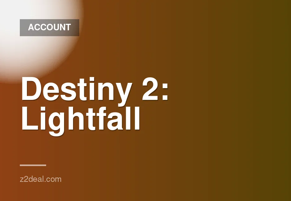 Destiny 2: Lightfall Xbox Account with Annual Pass, Full Access, Original Email
