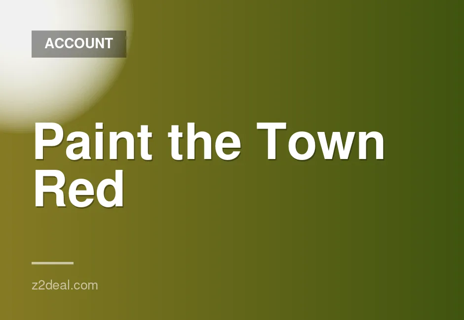 Paint the Town Red game account for sale - secure buyer protection transaction available