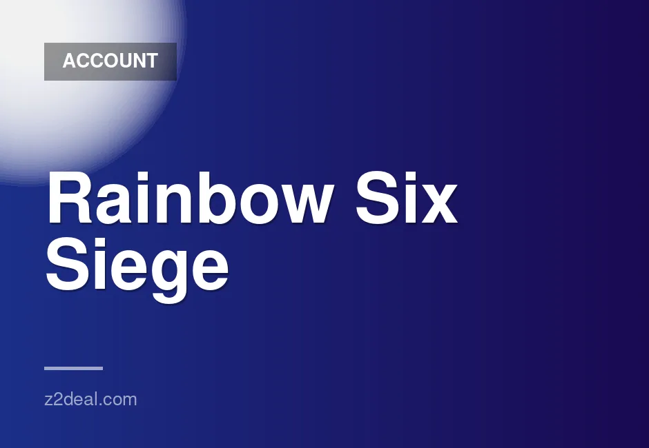 Rainbow Six Siege Account Level 50+ with Ranked Status and 90k+ Renowns Fast Delivery