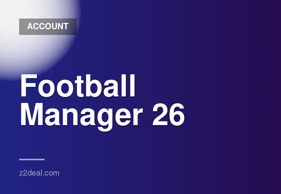 Football Manager 26 with In-Game Editor - Steam Account - Global Access